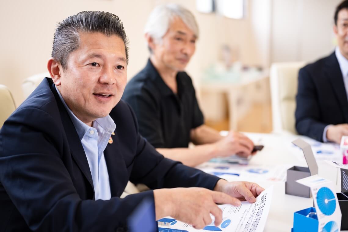 代表取締役の野口さんも交えて活発な議論が行われた